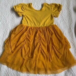 Hanna Andersson X Disney Belle Tulle Dress Size 110 (5 Girls)